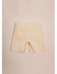 Pantalón corto niño amarillo 2