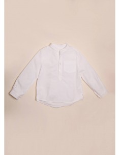 Camisa de algodón blanco... 2